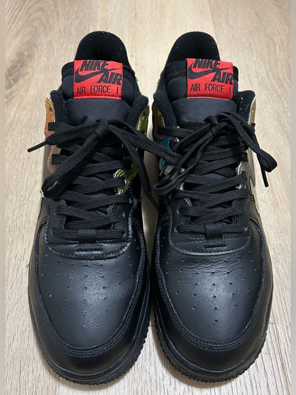 Nike Airforce 1 Reaact Black Iridescent